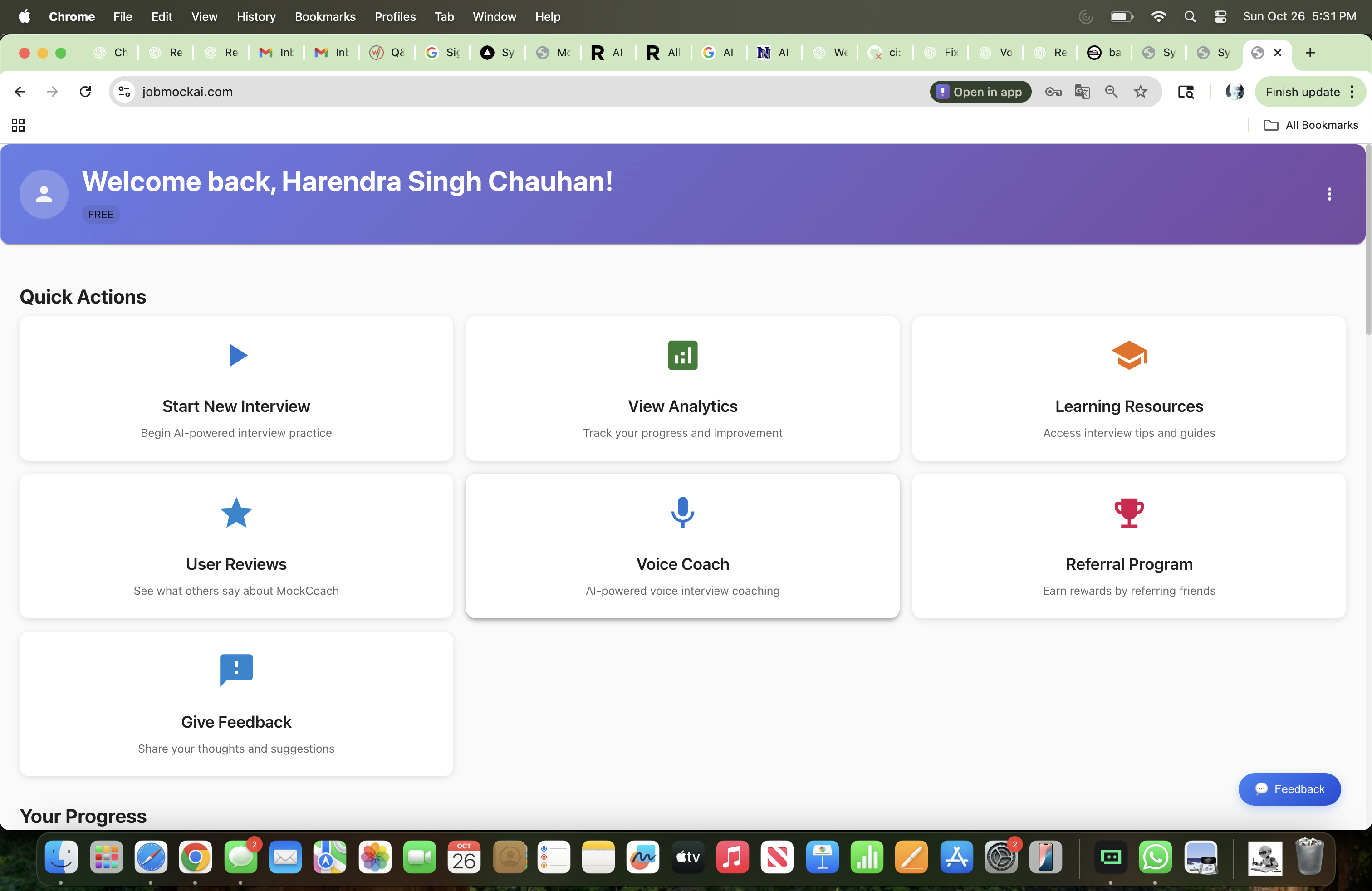 jobmockai snapshot: jobmockai-3.png